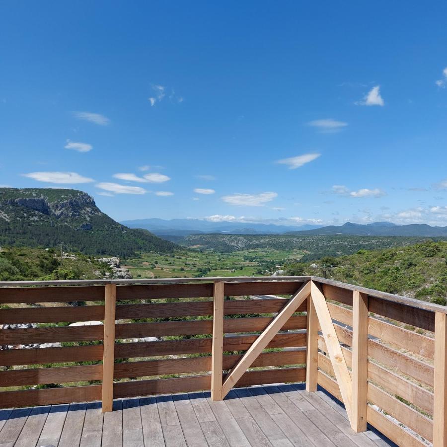 Lodge Avec Vue Imprenable ! Vingrau Exteriér fotografie